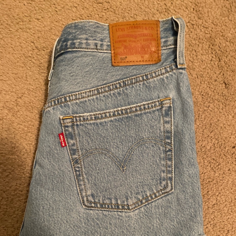 Levi’s 501 shorts high rise